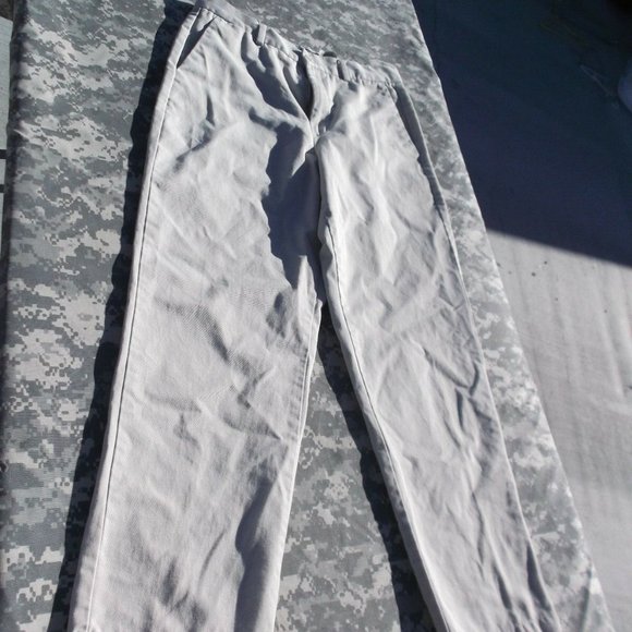 sz12/S DOCKERS DUPOINT FLAT FRONT WOMENS UNIFORM FORMAL WEAR WIDE LEG KD 140057 - Picture 1 of 11